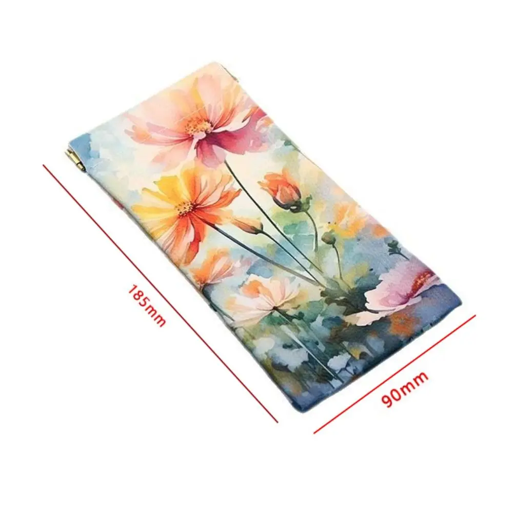 Étui lunette – Fleurs aquarelle
